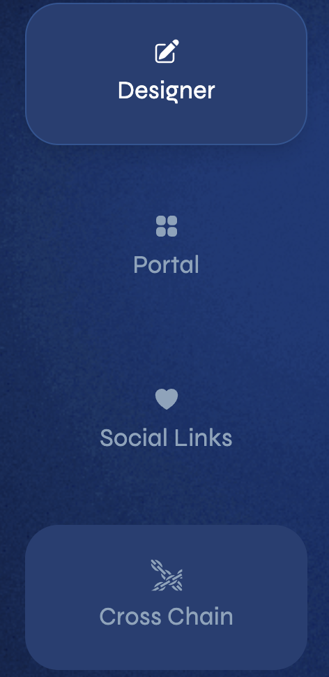 Personalization Menu